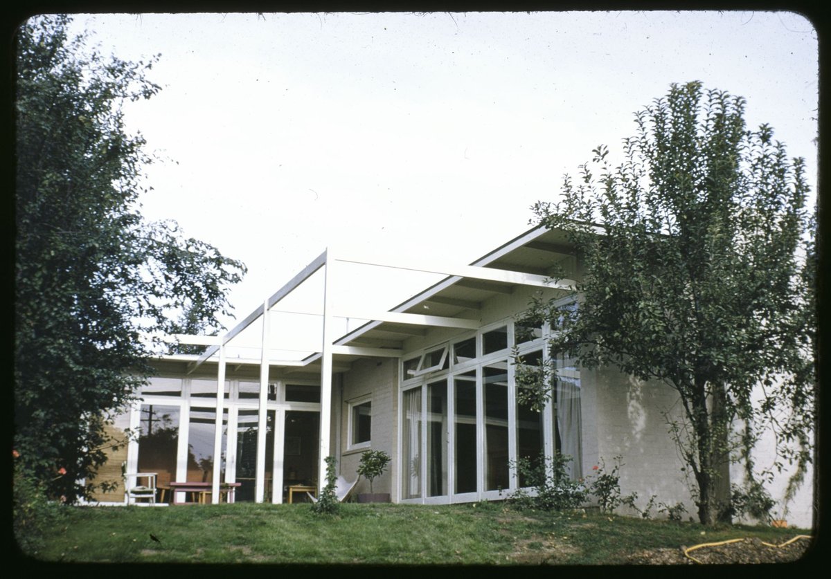 House. Carlyle Crescent, Surrey Hills. Melb. Vic. Roy Grounds. 1952