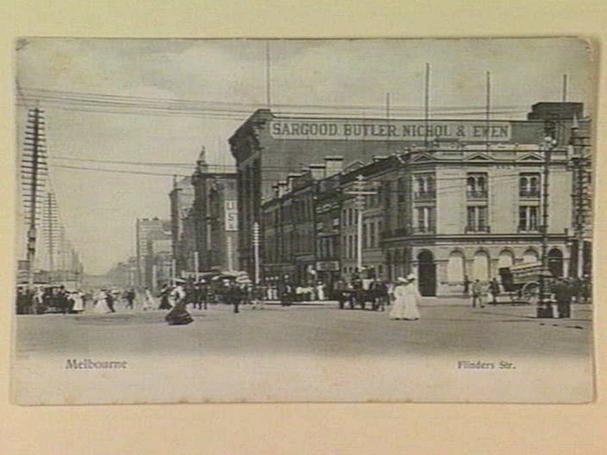 Melbourne Flinders Str (c. 1905)