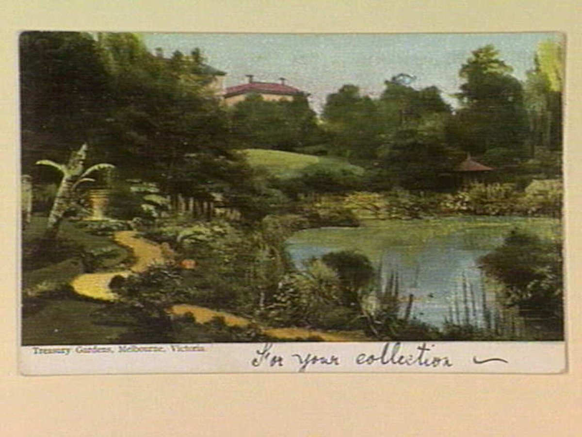 Treasury Gardens, Melbourne, Victoria, East Melbourne (c. 1906)