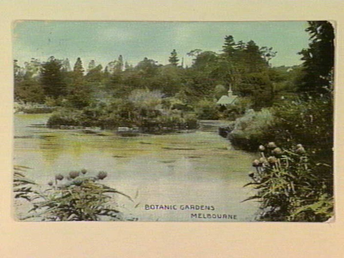 BOTANIC GARDENS MELBOURNE, Melbourne City (c. 1907)