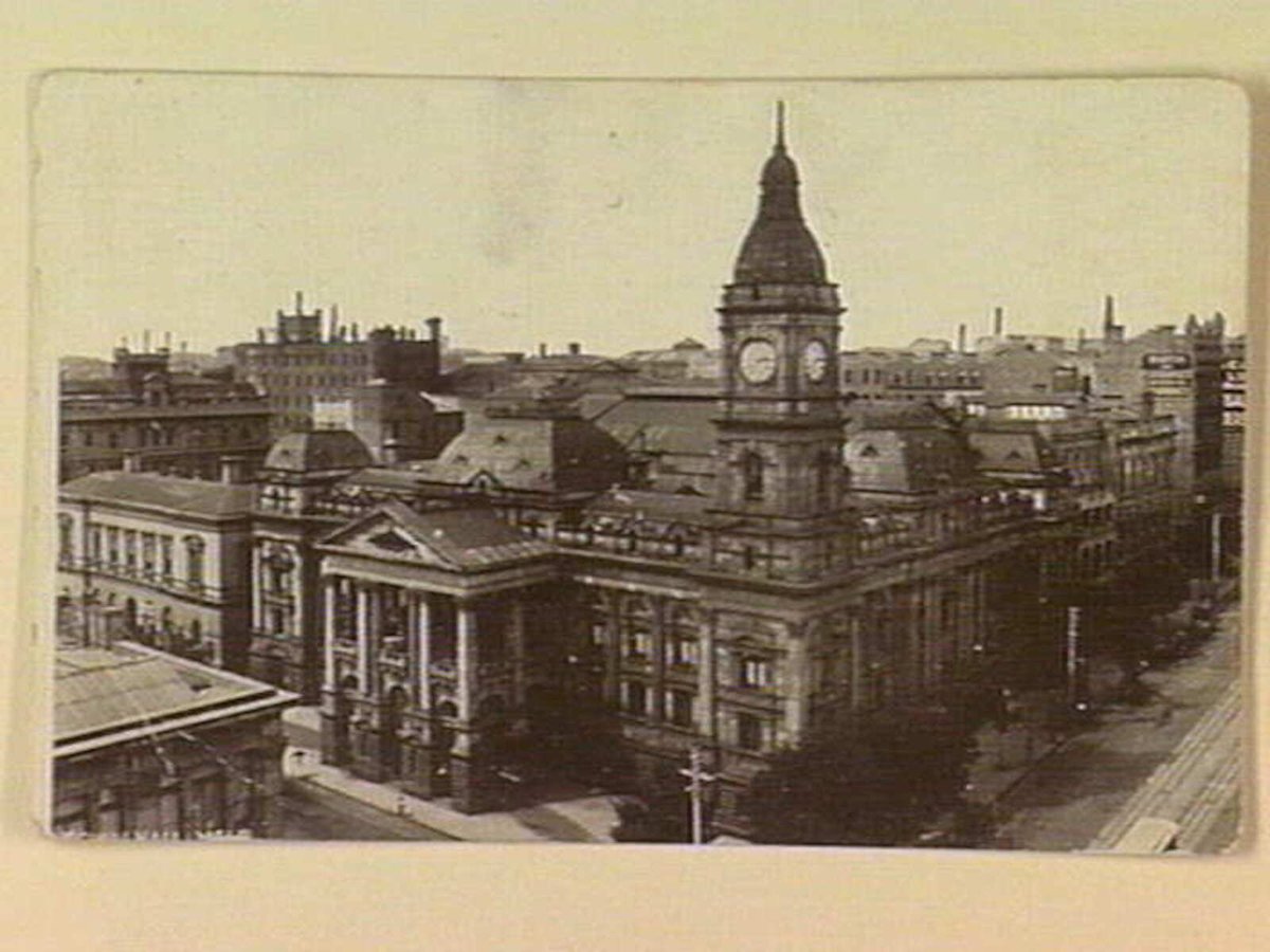 TOWN HALL MELB, Melbourne (c. 1907)