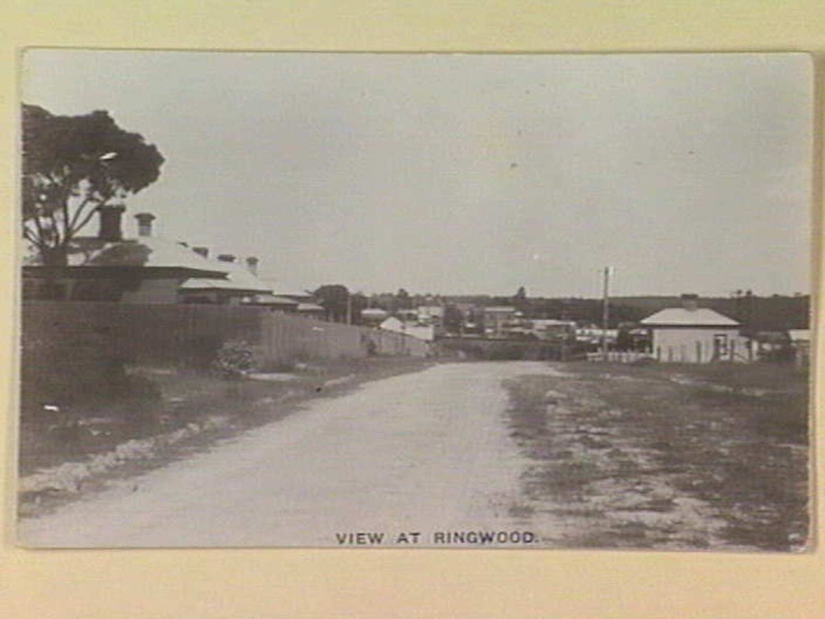 VIEW AT RINGWOOD (c. 1909)