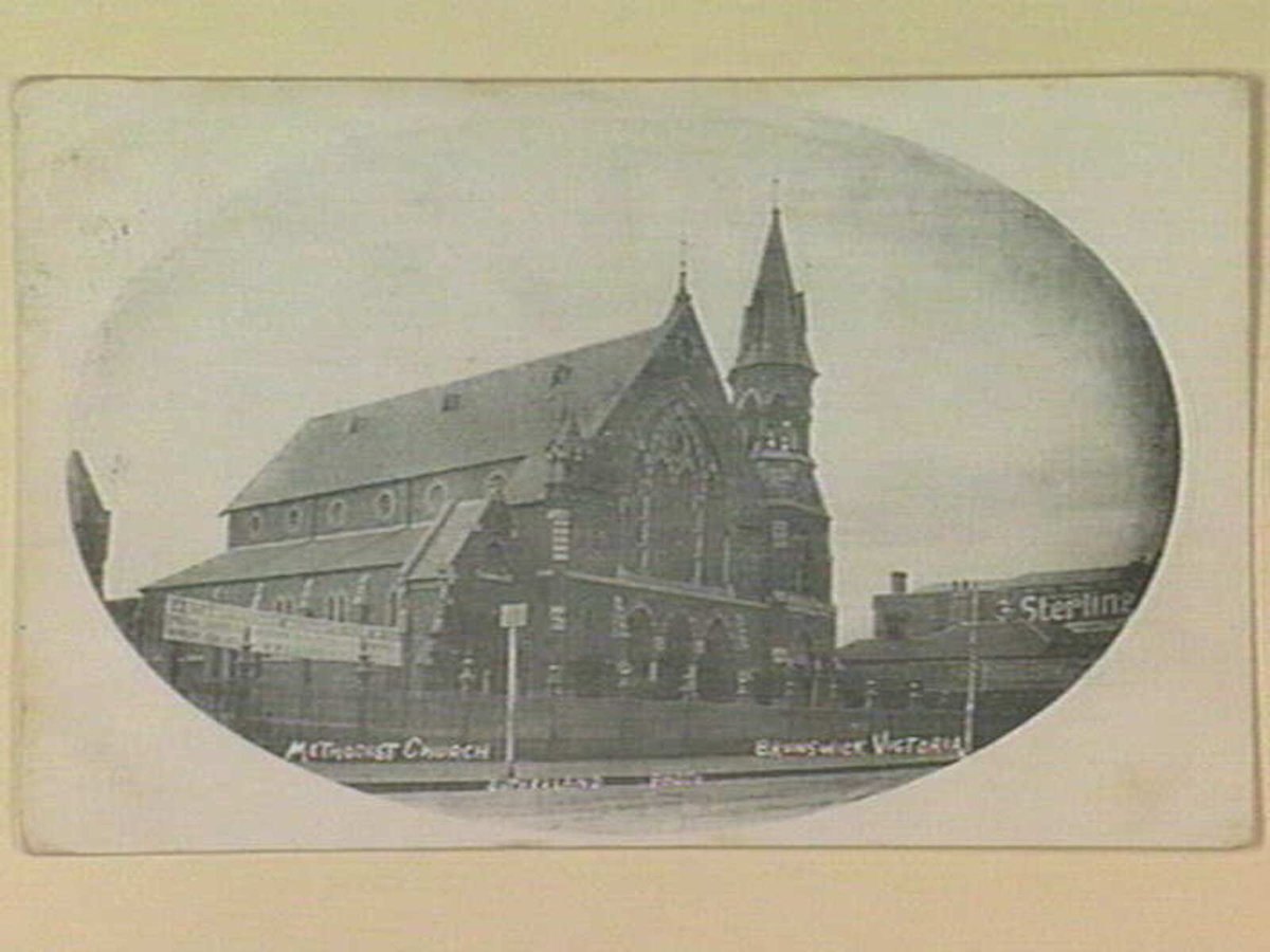 METHODIST CHURCH BRUNSWICK VICTORIA (c. 1906)