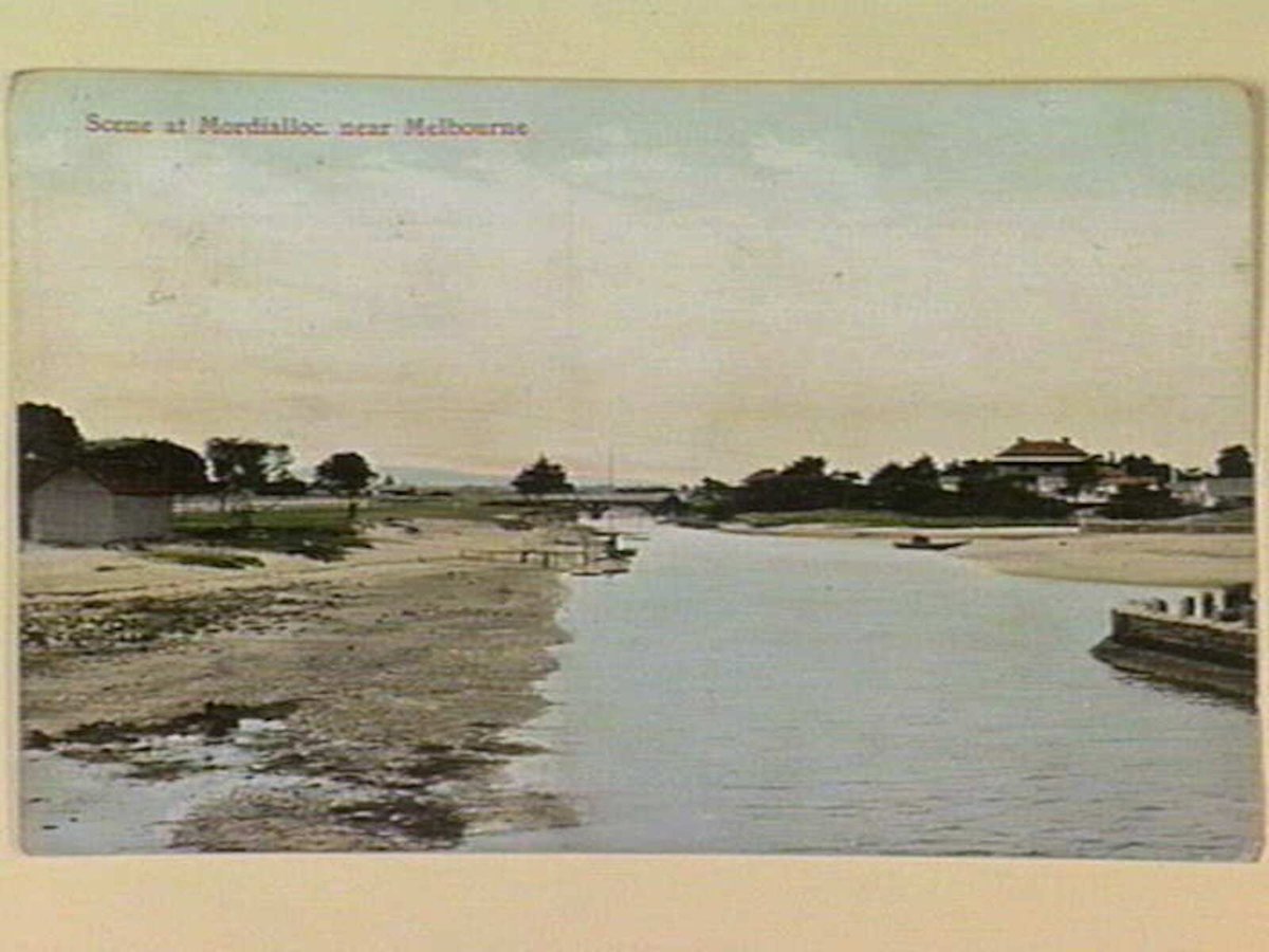 Scene at Mordialloc, near Melbourne (c. 1907)
