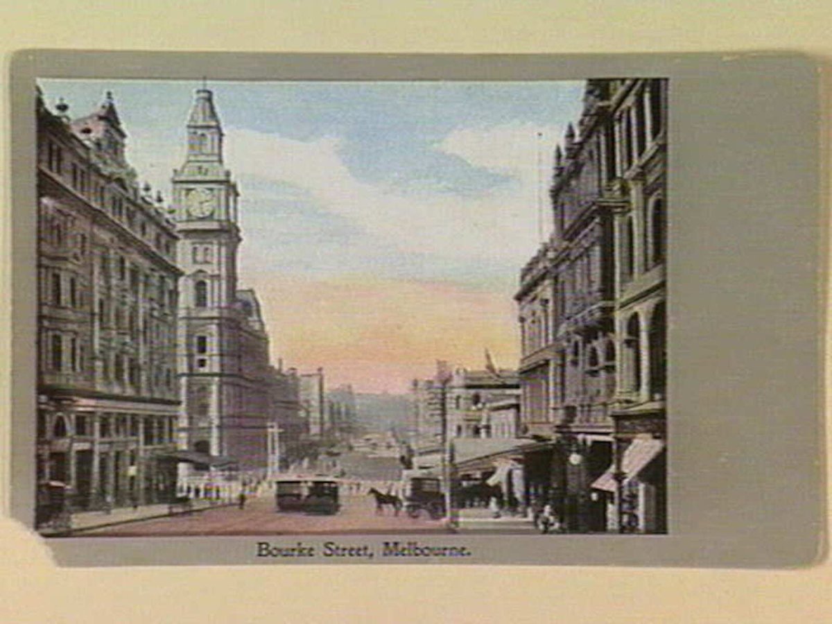Bourke Street, Melbourne, Melbourne City (c. 1903)