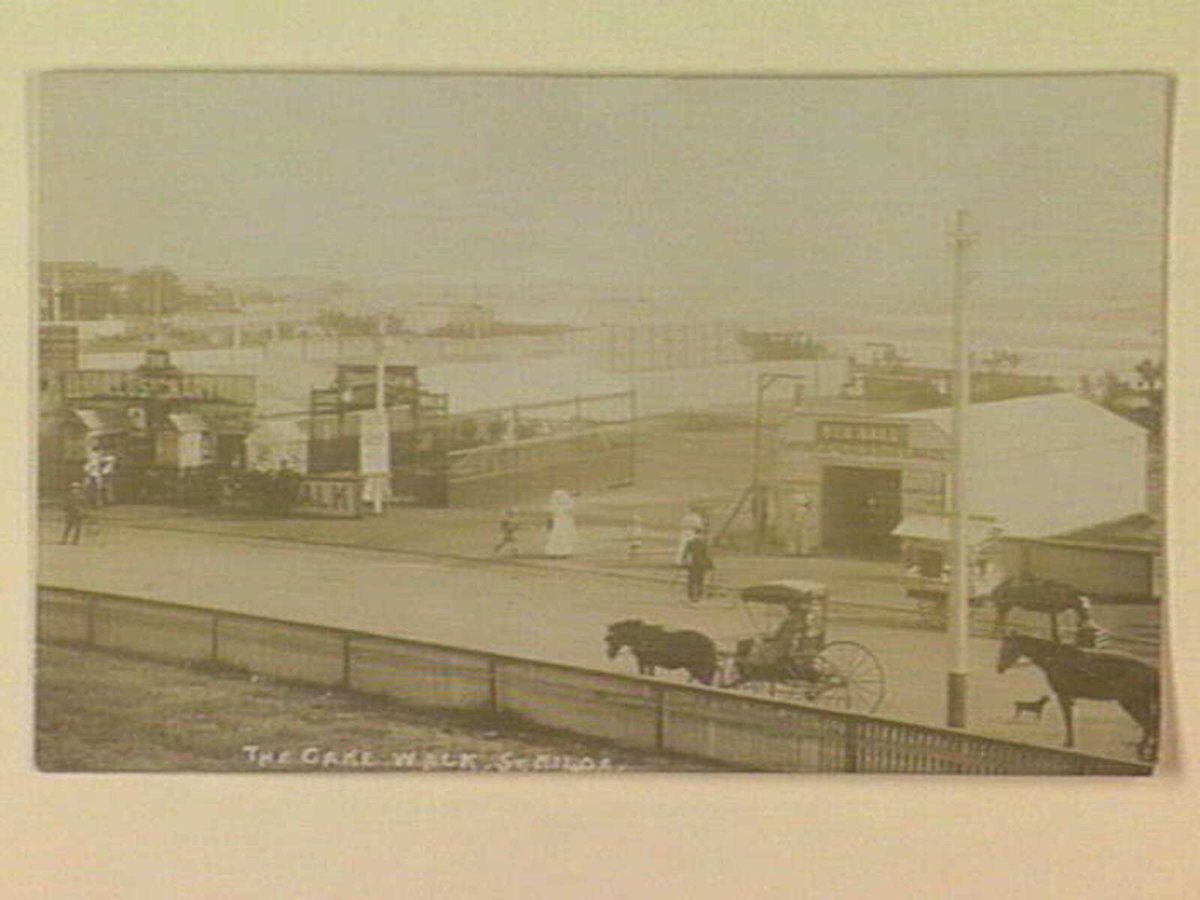 THE CAKE WALK, ST. KILDA, St Kilda (c. 1909)