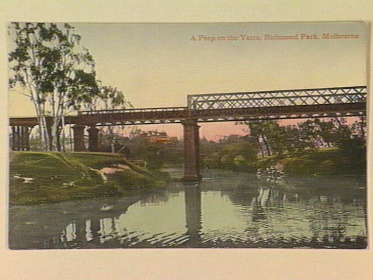 A Peep on the Yarra, Richmond Park, Melbourne (c. 1908)
