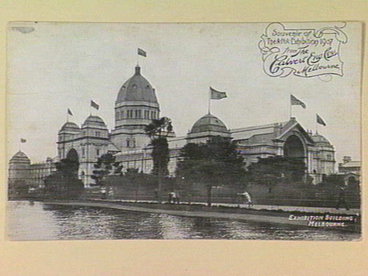 EXHIBITION BUILDING, MELBOURNE, Carlton (c. 1907)