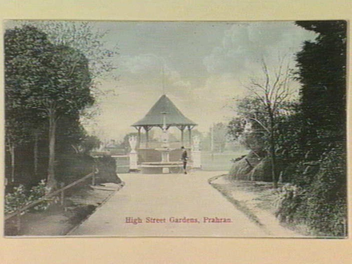 High Street Gardens, Prahran (c. 1905)