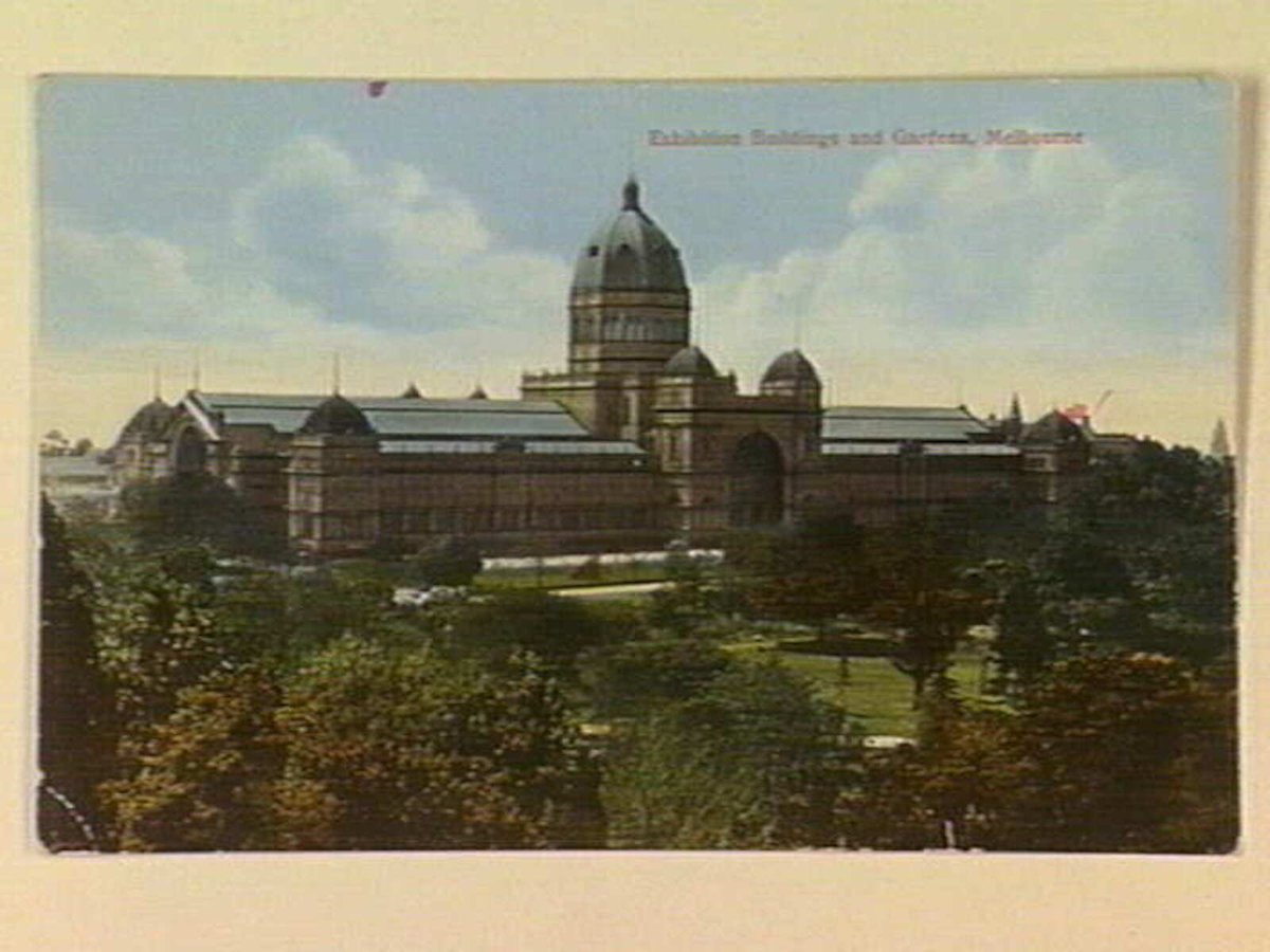 Exhibition Buildings and Gardens, Melbourne, Carlton (c. 1906)