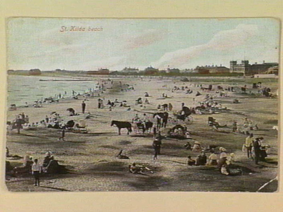 St. Kilda beach, St Kilda (c. 1911)