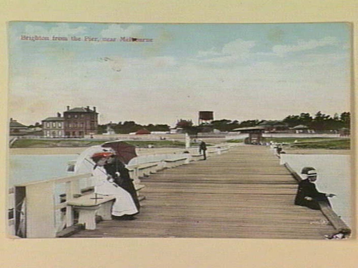 Brighton from the Pier, near Melbourne (c. 1906)