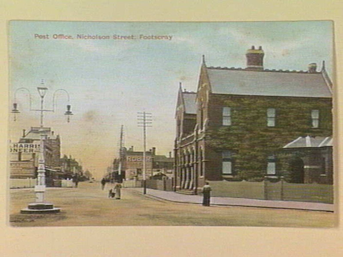 Post Office, Nicholson Street, Footscray (c. 1907)
