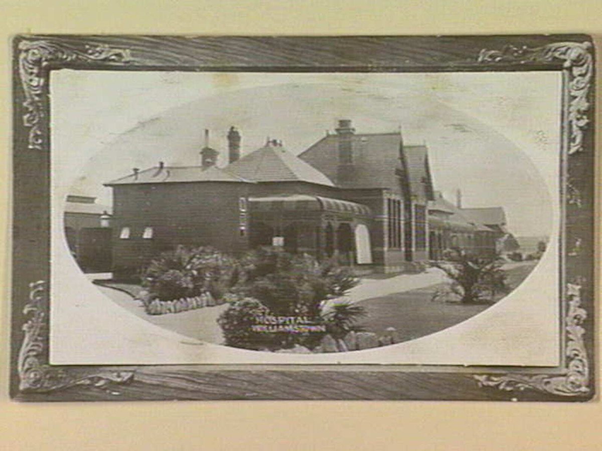 HOSPITAL WILLIAMSTOWN (c. 1910)