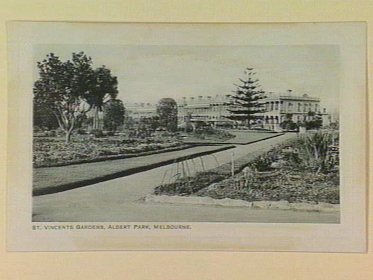 ST. VINCENTS GARDENS, ALBERT PARK, MELBOURNE (c. 1905)