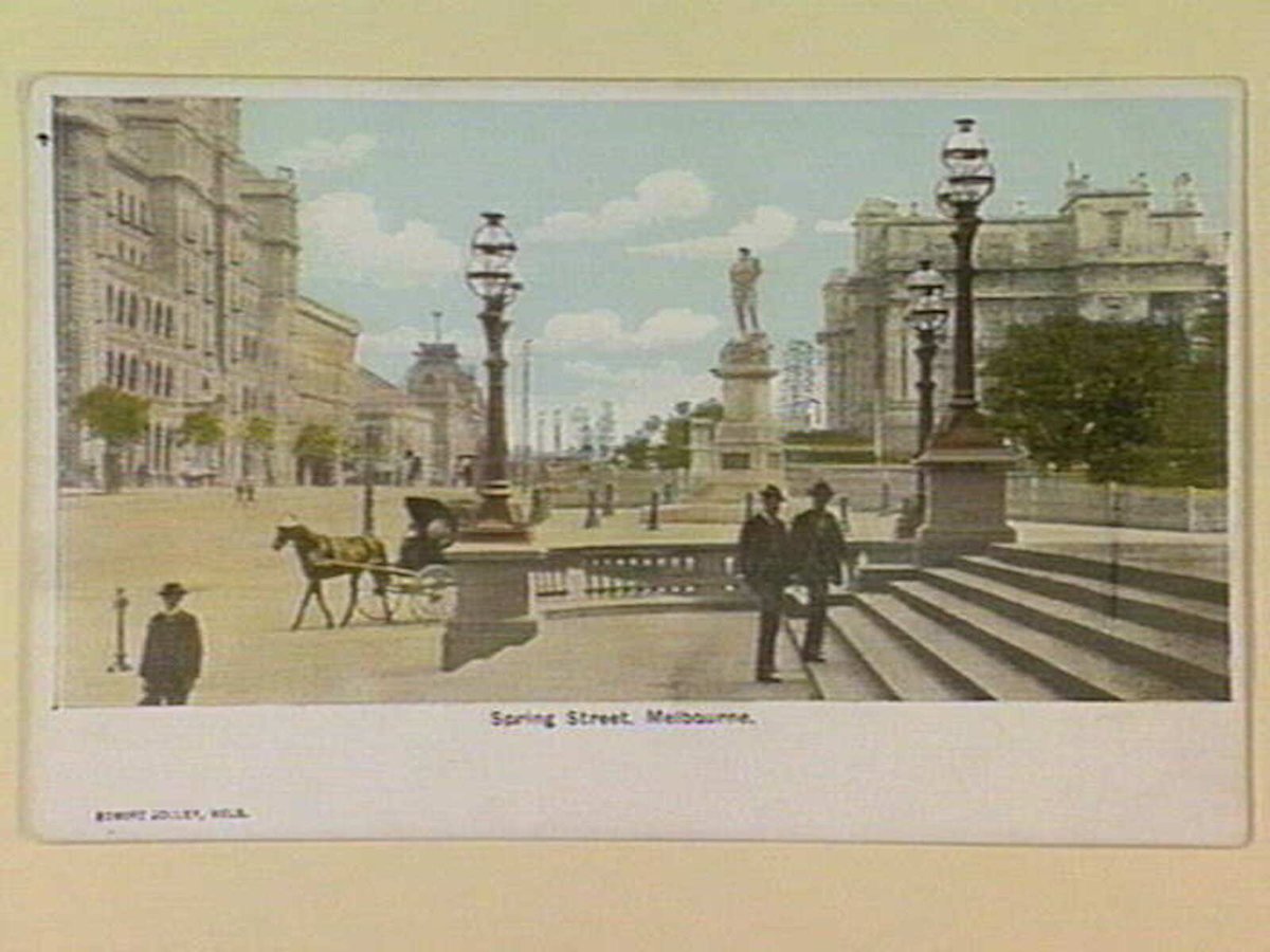 Spring Street, Melbourne, Melbourne City (c. 1903)