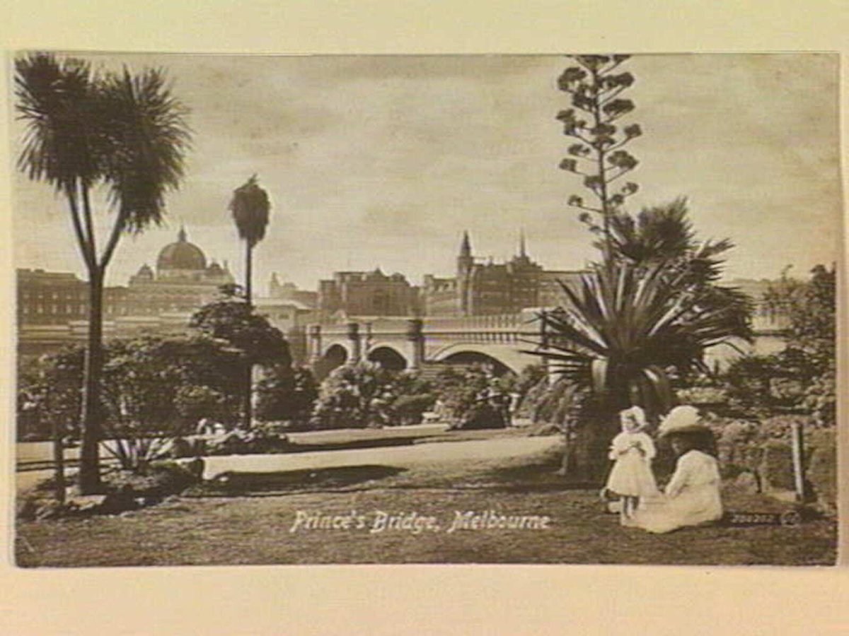 Prince's Bridge, Melbourne (c. 1906)