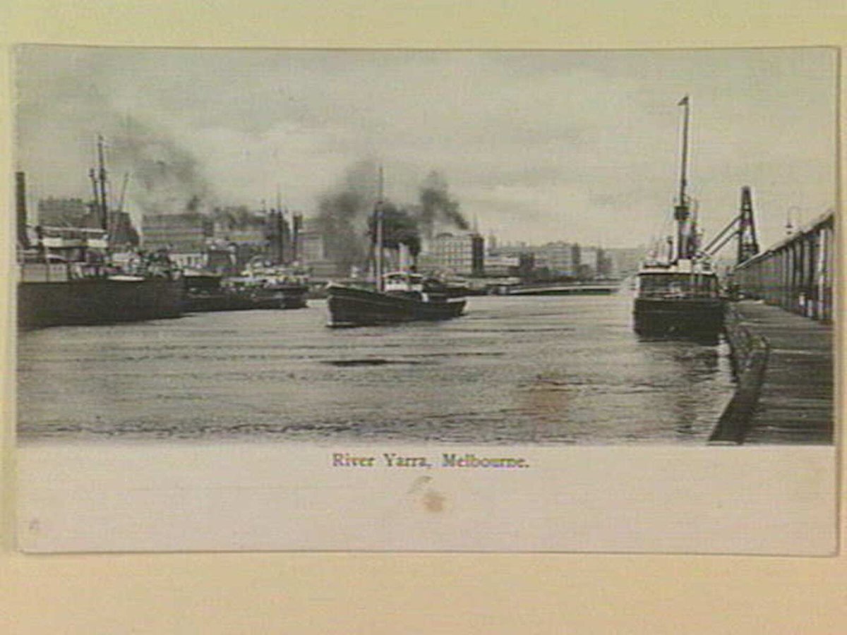 River Yarra, Melbourne, Yarra River (c. 1906)