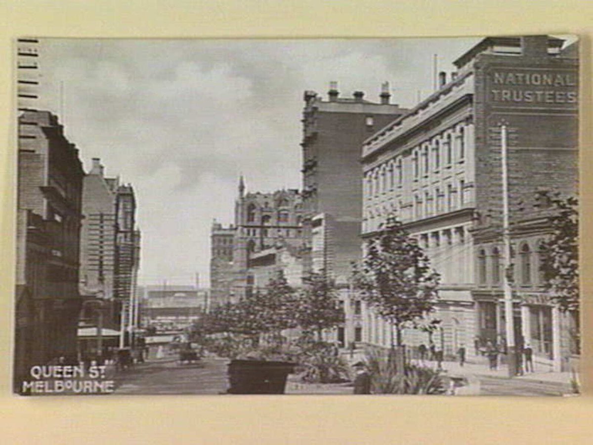 QUEEN ST. MELBOURNE, Melbourne City (c. 1905)