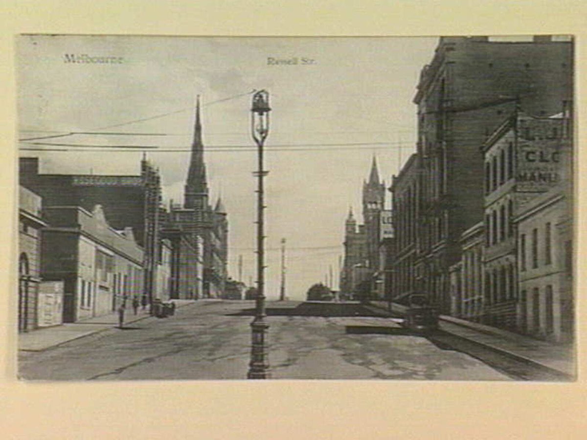 Russell Str. Melbourne (c. 1906)