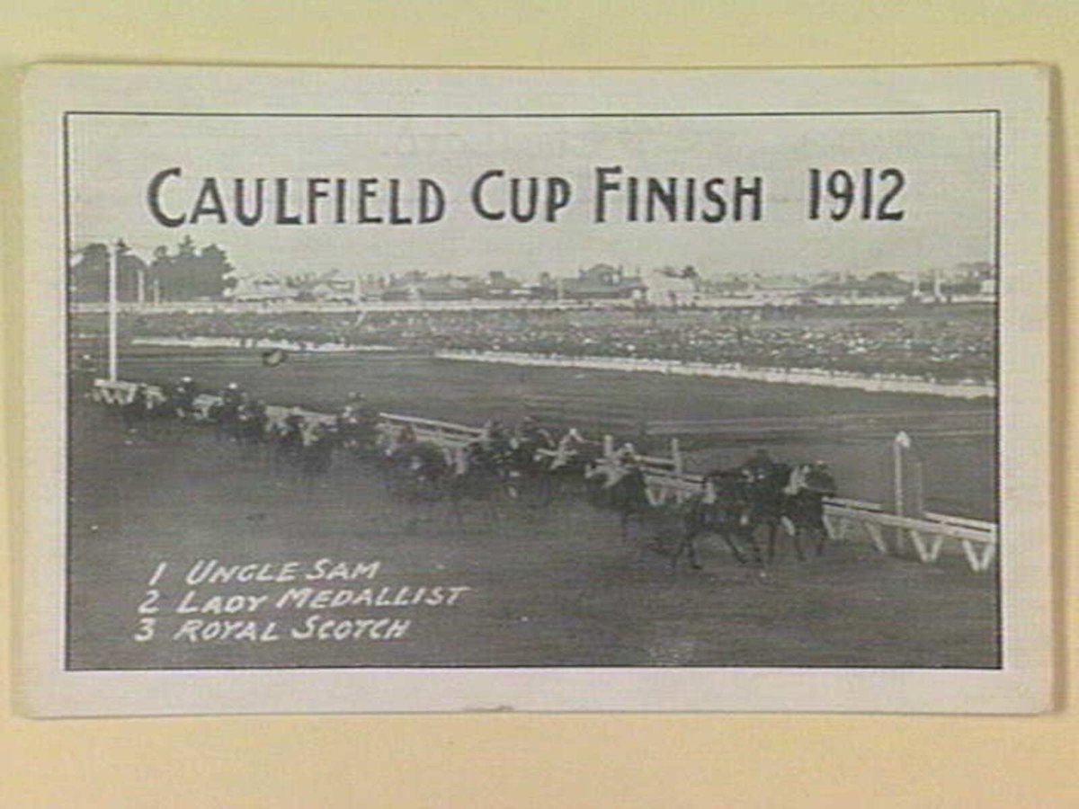 CAULFIELD CUP FINISH 1912 (c. 1912)