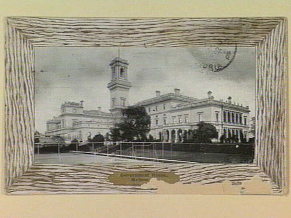 Government House, Melbourne, Melbourne City (c. 1908)