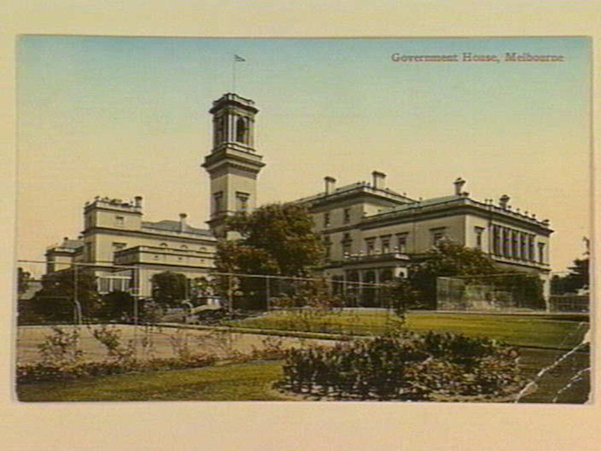 Government House, Melbourne, Melbourne City (c. 1917)