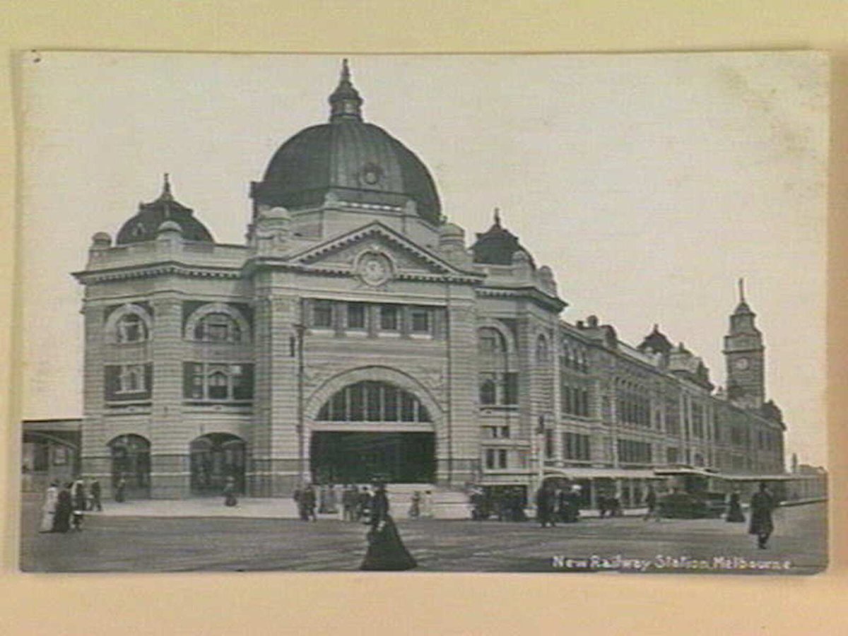 New Railway Station, Melbourne (c. 1913)