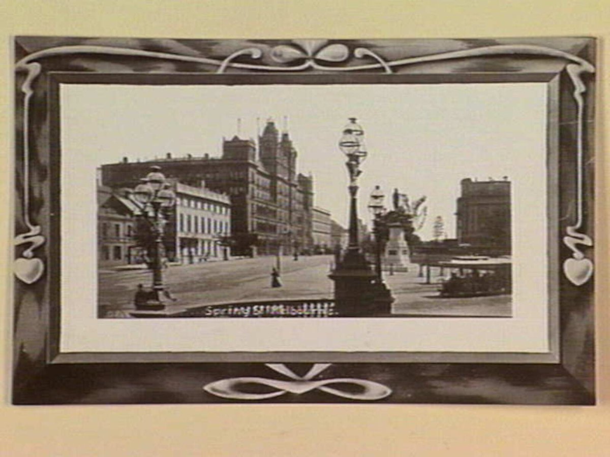 Spring St. Melbourne, Melbourne City (c. 1906)