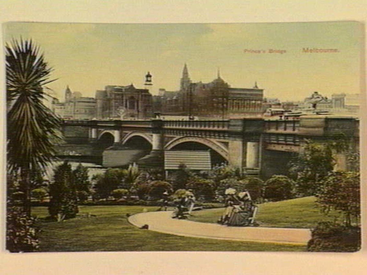 Prince's Bridge Melbourne (c. 1906)