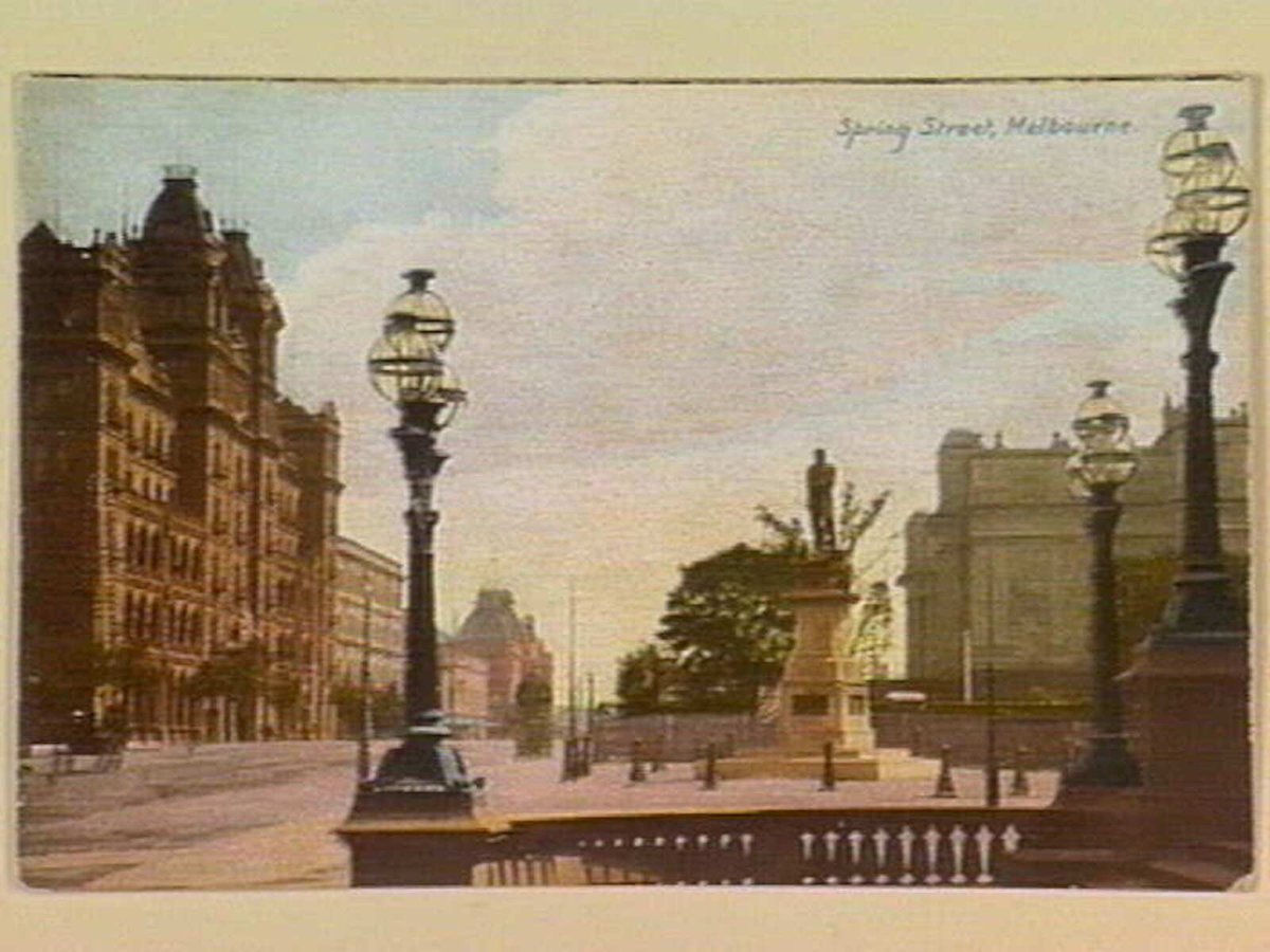 Spring Street, Melbourne, Melbourne City (c. 1906)