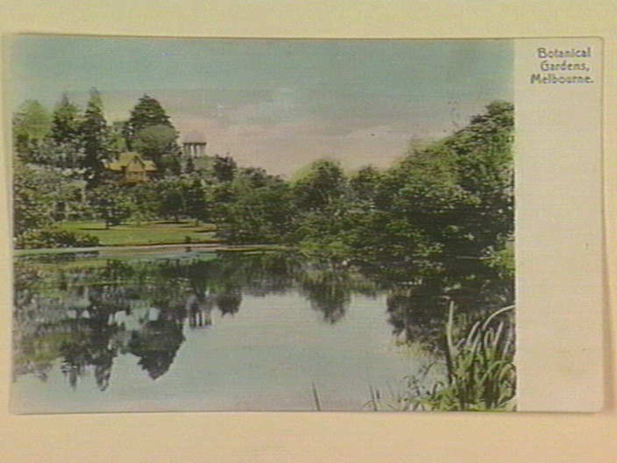 Botanical Gardens, Melbourne, Melbourne City (c. 1904)