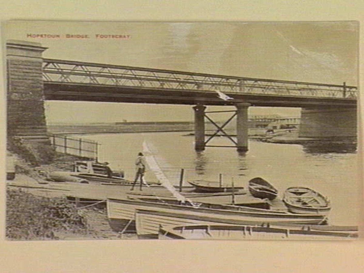 HOPETOUN BRIDGE, FOOTSCRAY (c. 1906)