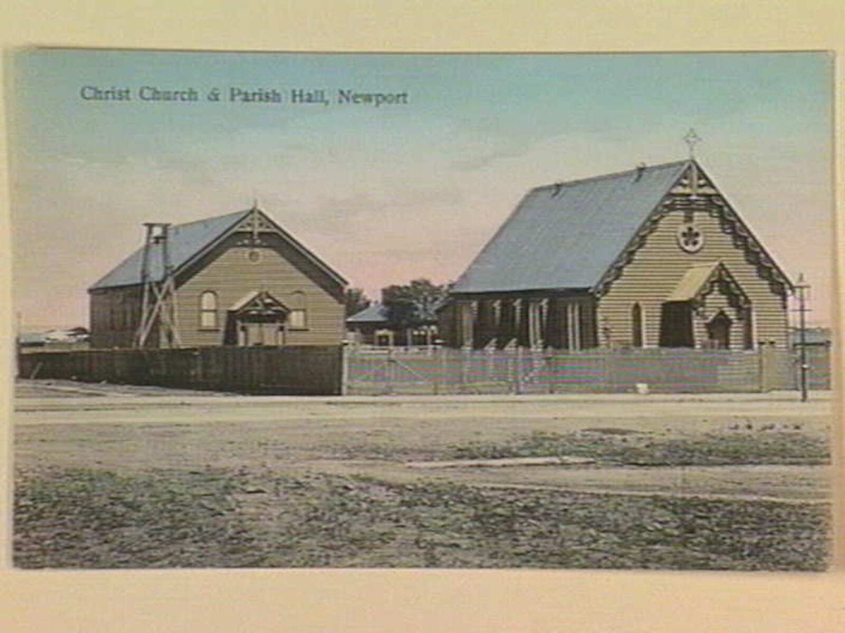 Christ Church & Parish Hall, Newport (c. 1907)