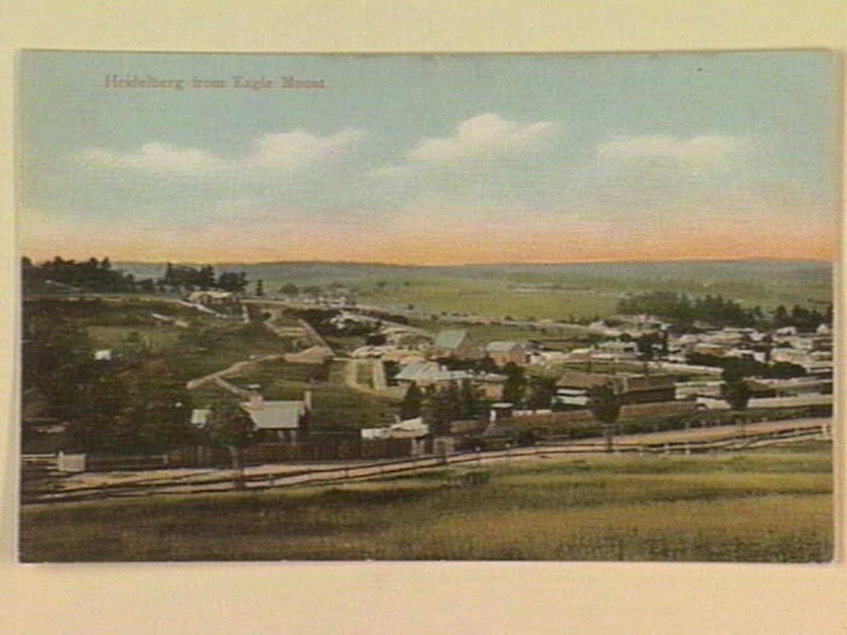 Heidelberg from Eagle Mount (c. 1907)