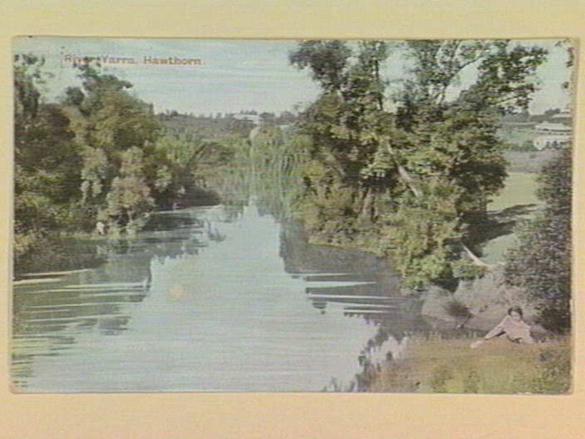 River Yarra. Hawthorn (c. 1908)