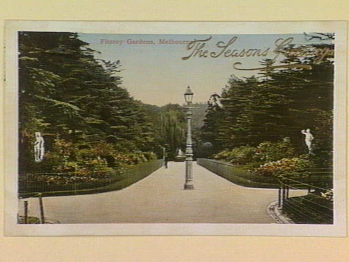 Fitzroy Gardens, Melbourne, East Melbourne (c. 1906)