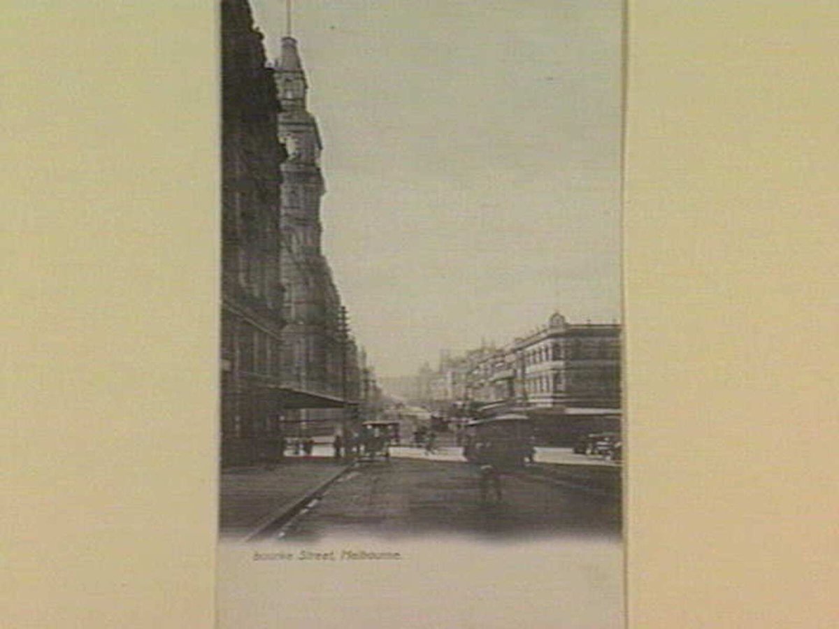 Bourke Street, Melbourne, Melbourne City (c. 1903)