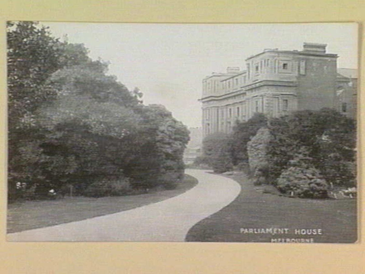 PARLIAMENT HOUSE MELBOURNE, East Melbourne (c. 1908)
