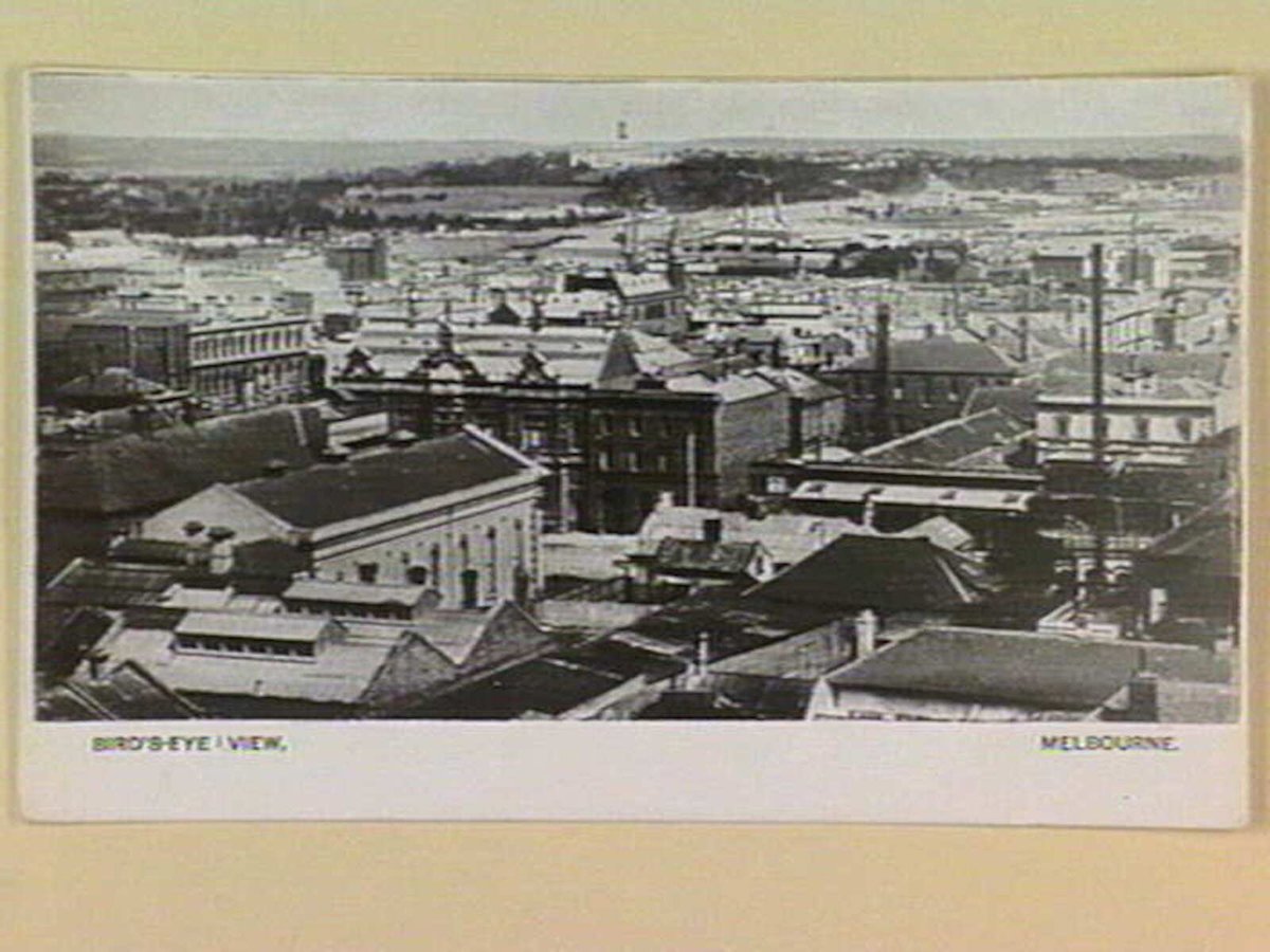 BIRD'S-EYE VIEW, MELBOURNE (c. 1903)