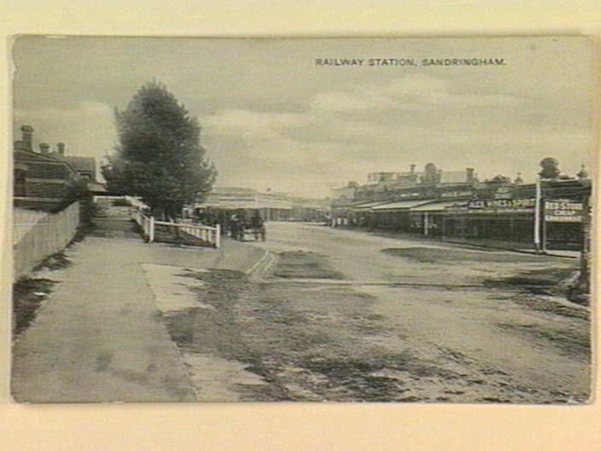 RAILWAY STATION, SANDRINGHAM (c. 1911)