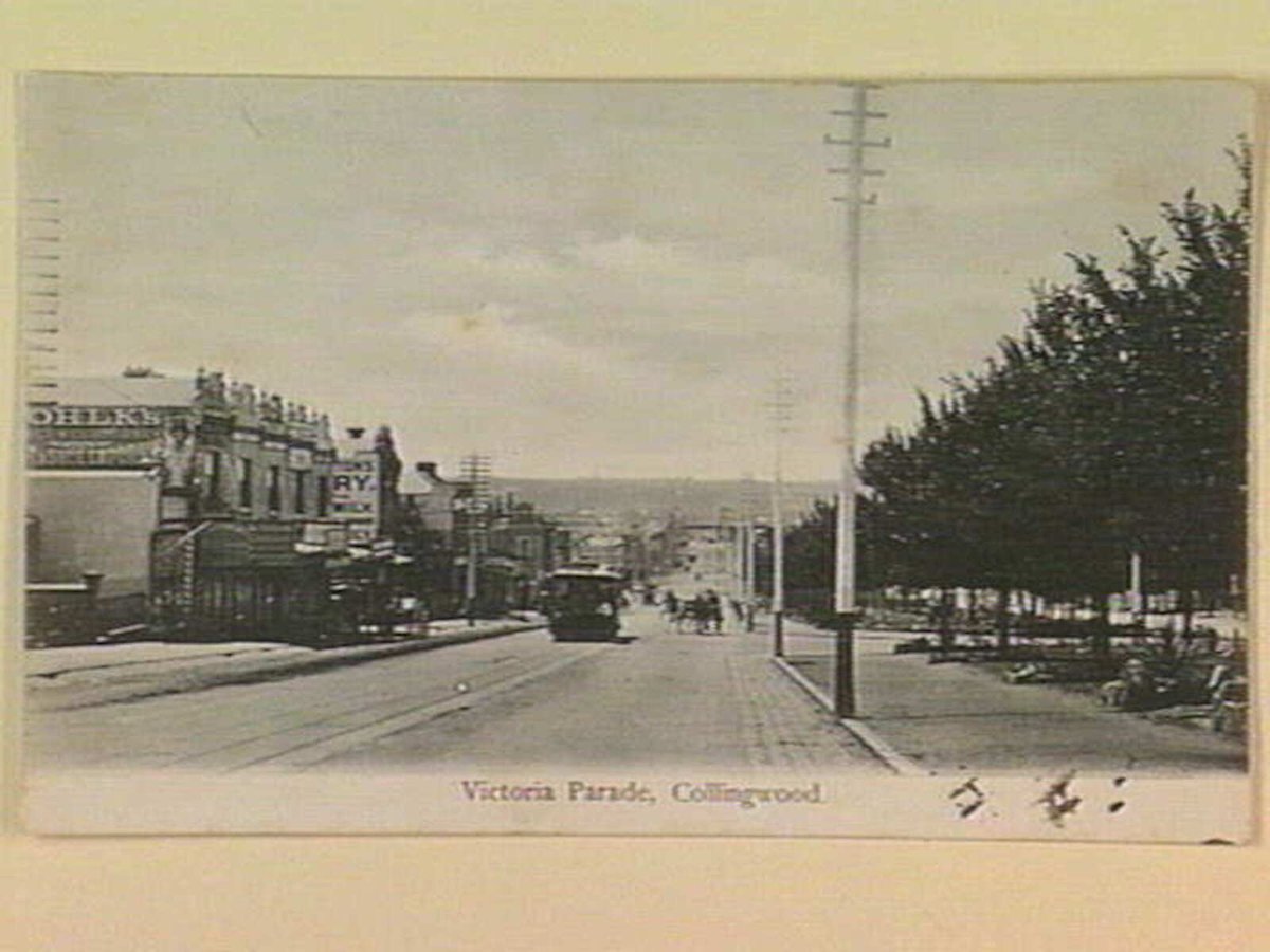 Victoria Parade, Collingwood (c. 1906)