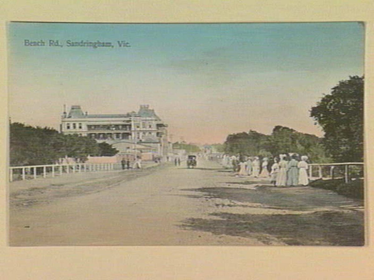 Beach Rd., Sandringham, Vic (c. 1904)