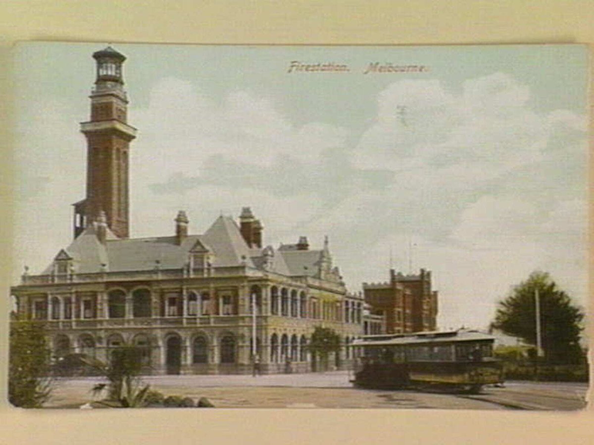 Firestation. Melbourne (c. 1910)