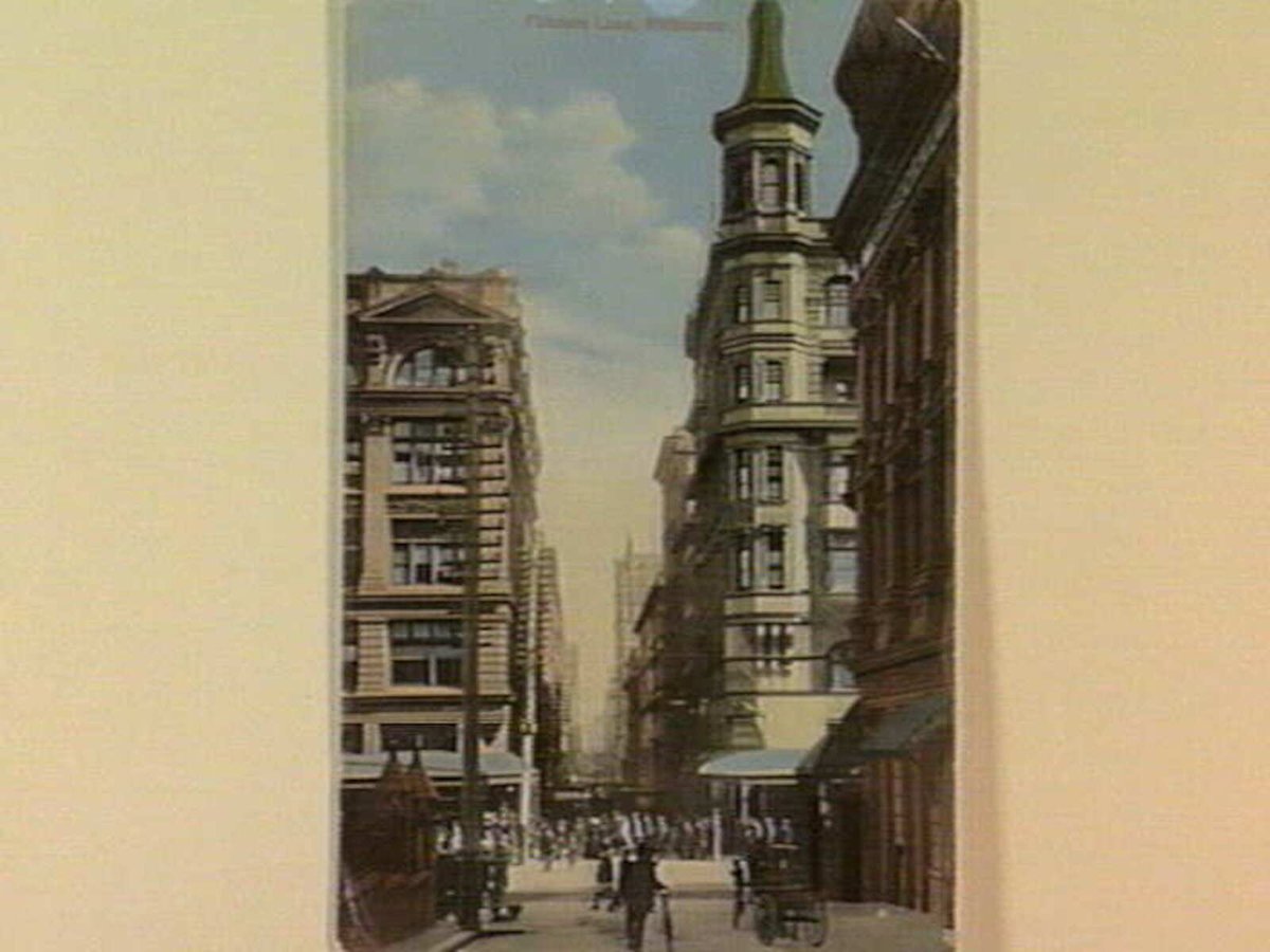 Flinders Lane, Melbourne, Melbourne City (c. 1908)