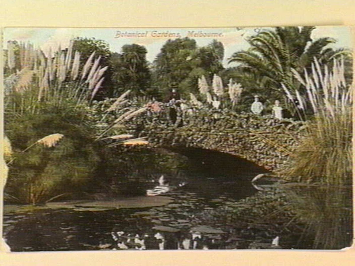 Botanical Gardens, Melbourne, Melbourne City (c. 1910)