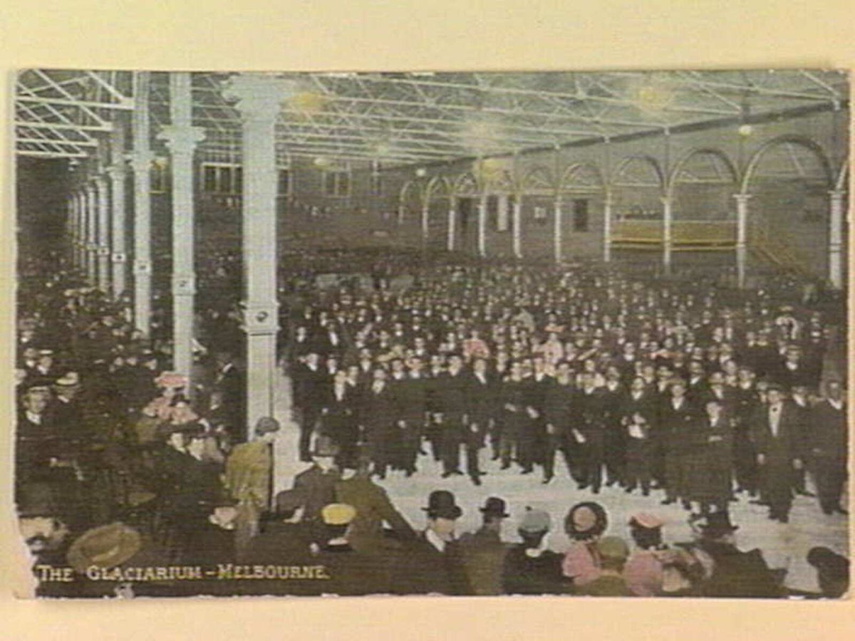 THE GLACIARIUM - MELBOURNE, South Melbourne (c. 1908)