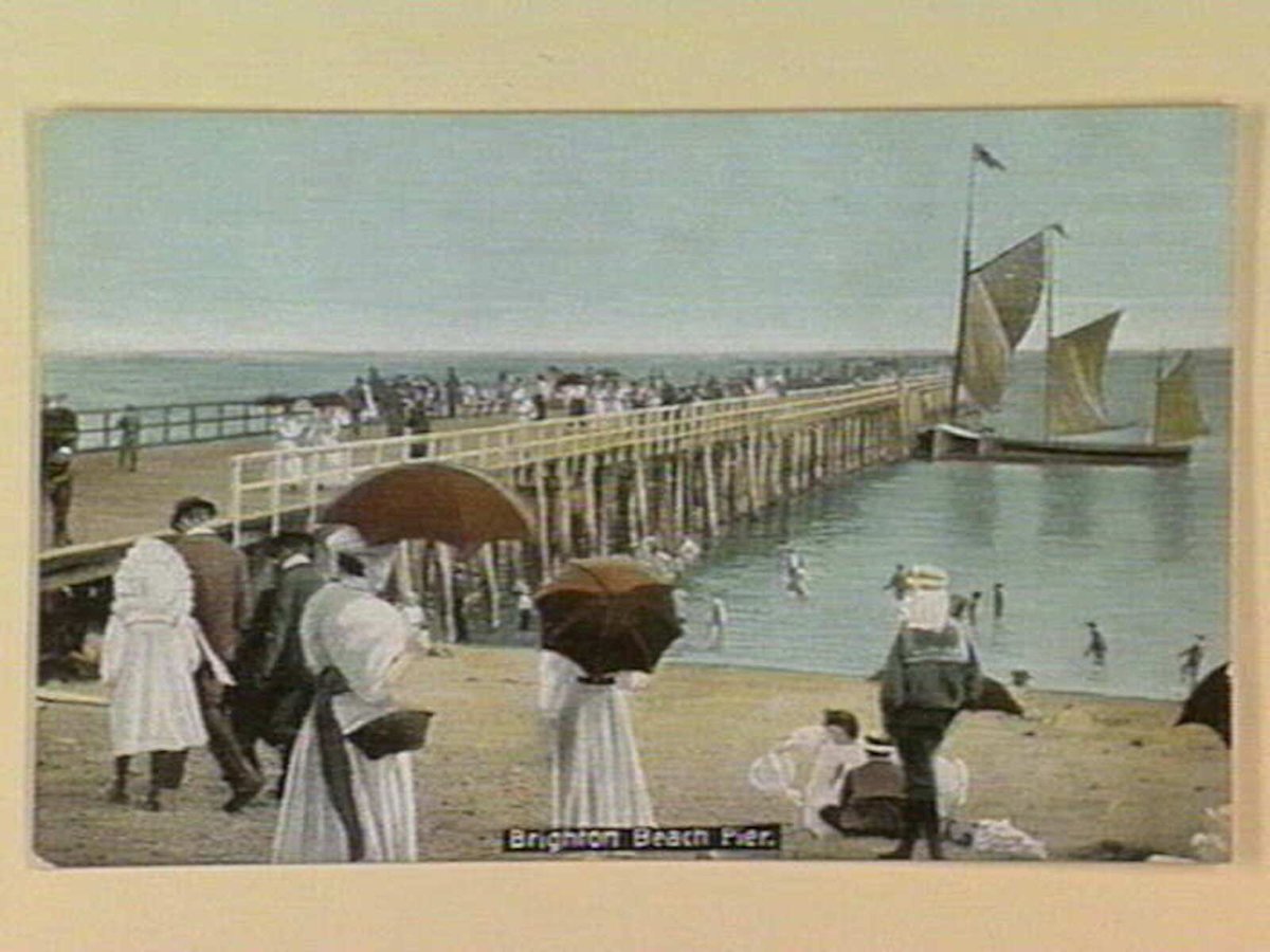 Brighton Beach Pier (c. 1910)