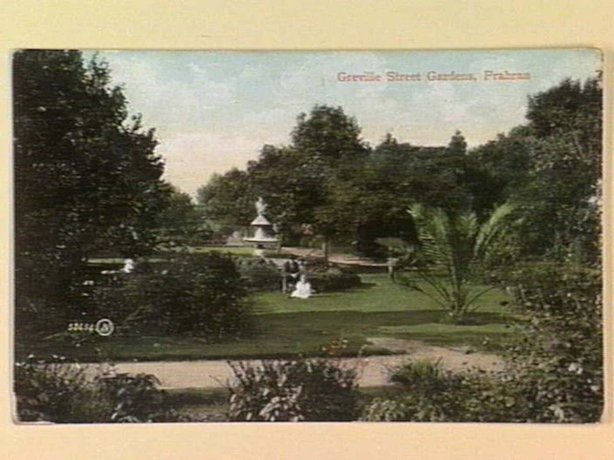 Greville Street Gardens, Prahran (c. 1909)