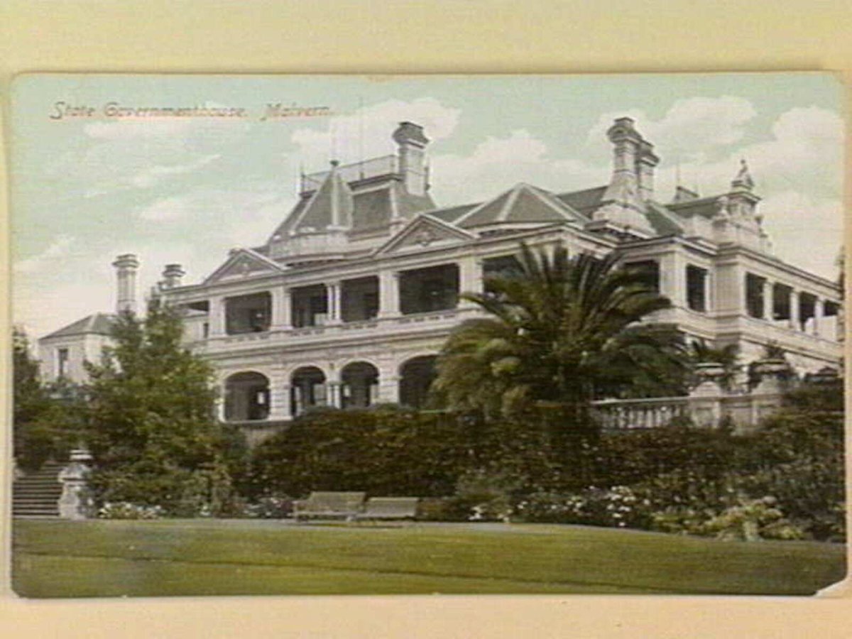 State Governmenthouse. [Government House] Malvern, Melbourne City (c. 1907)